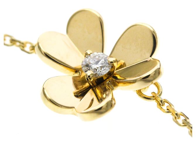 Frivole Mini Armband Van Cleef & Arpels Golden - Ansicht 7