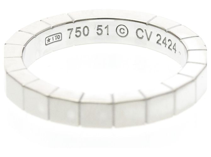 Anello Lanières Cartier in oro bianco 18K Argento - vista 7