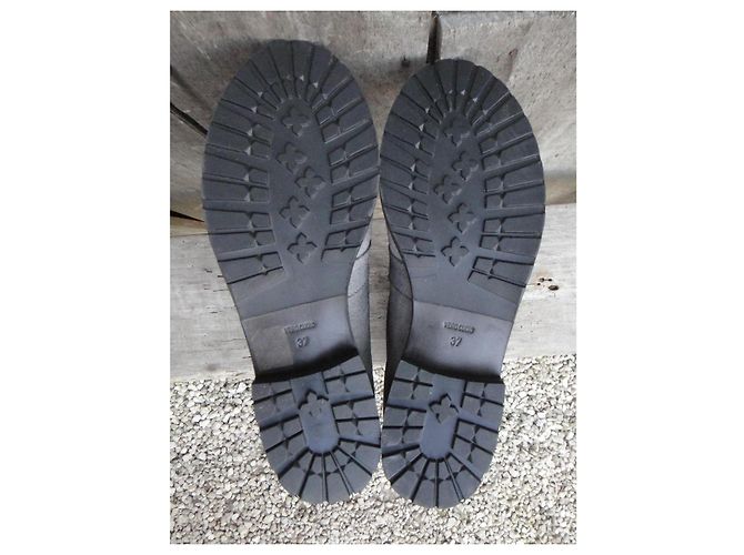 Autre Marque Botas Annette Gortz de nubuck gris - vista 5