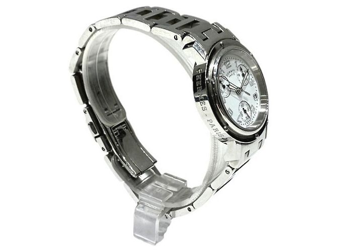 Reloj Hermès Clipper Chronograph Date L1.310 Quartz para Mujer - vista 3