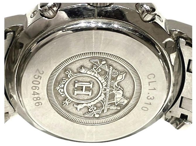 Reloj Hermès Clipper Chronograph Date L1.310 Quartz para Mujer - vista 5