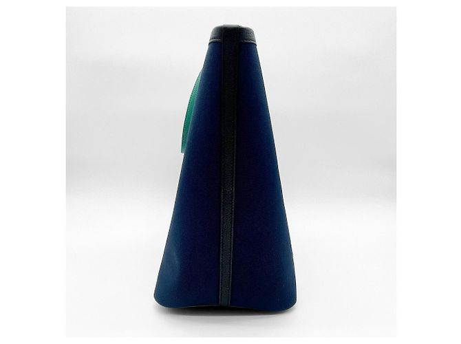 Hermès Borsa Tote Hermes Pure Sangle Blu navy - vista 3