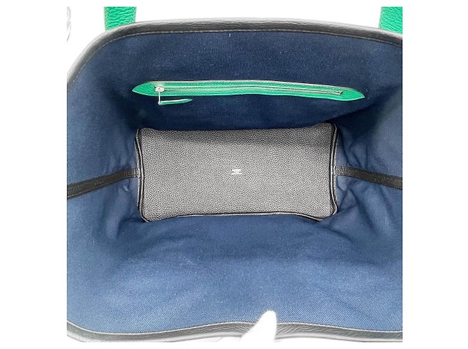 Hermès Borsa Tote Hermes Pure Sangle Blu navy - vista 8