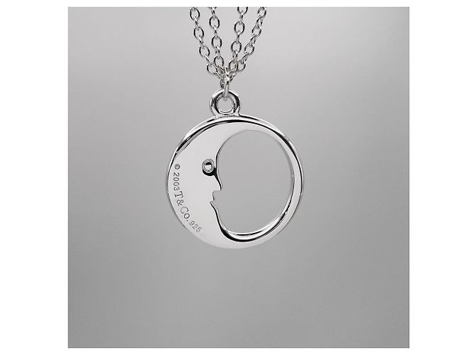 Collar Man in the Moon de Tiffany & Co. Plata - vista 3