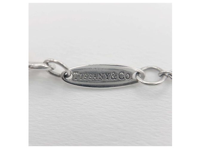 Bracciale con charm Tiffany & Co. in zaffiro rosa Argento - vista 6