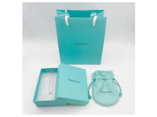 Bracciale con charm Tiffany & Co. in zaffiro rosa Argento - vista 9