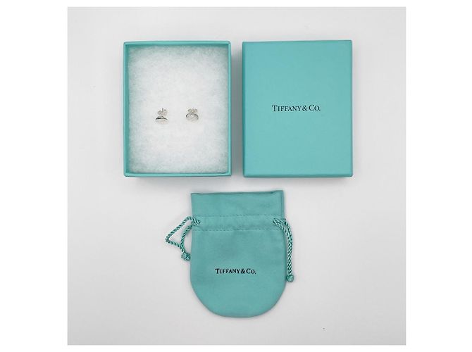 Orecchini tondi Notes di Tiffany & Co. Argento - vista 7