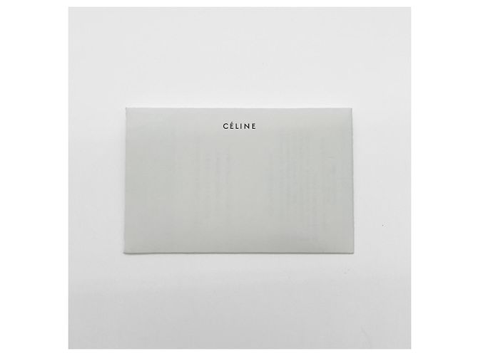 Céline Borsa Luggage Celine in pelle e scamosciato Nero Beige Verde - vista 9