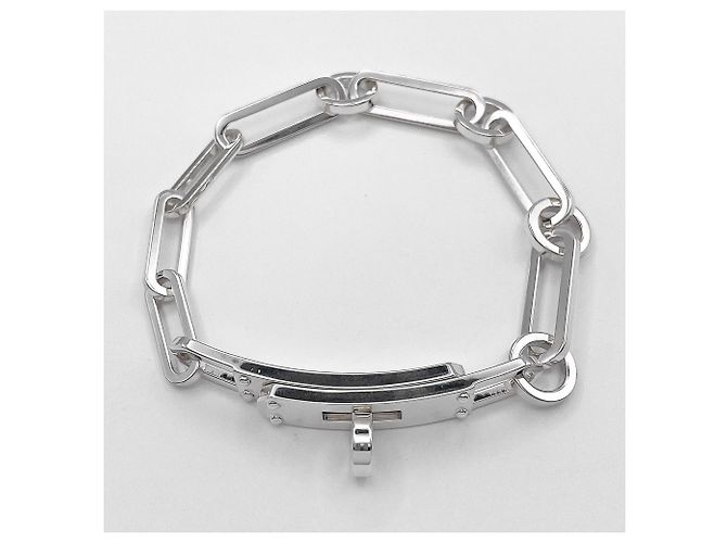 Hermès Pulsera Chaine Kelly Hermes Plata - vista 2