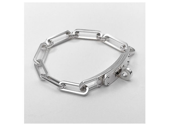 Hermès Pulsera Chaine Kelly Hermes Plata - vista 4