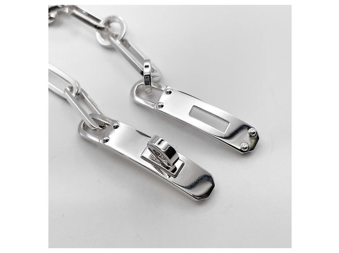 Hermès Pulsera Chaine Kelly Hermes Plata - vista 6
