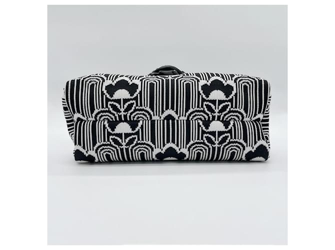 Jacquard Borsa a Spalla Prada Signo Nero - vista 4