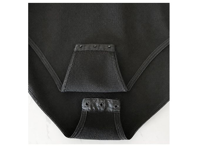 Alaïa Body de malla Vienna - Negro - vista 7
