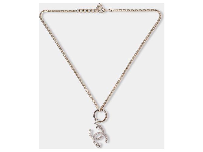Gioielli CHANEL CC in Metallo Dorato - 103523 D'oro - vista 2