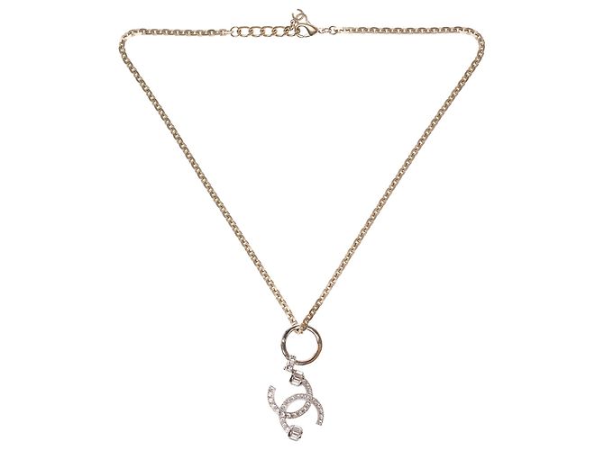 Gioielli CHANEL CC in Metallo Dorato - 103523 D'oro - vista 3