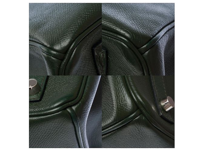 Hermès Borsa HERMES Birkin 30 in Pelle Verde - 103577 - vista 12