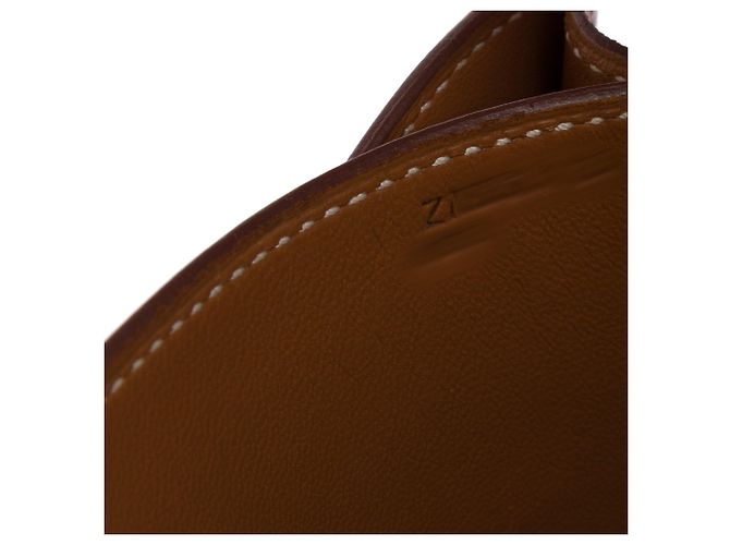 Hermès Borsa HERMES Constance in Pelle Oro - 103549 D'oro - vista 8