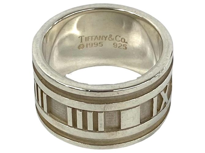 Anello Atlas largo Tiffany & Co. Argento - vista 3
