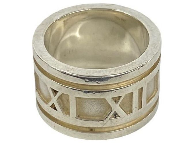 Tiffany & Co Tiffany Wide Atlas Band Ring Silber - Ansicht 5