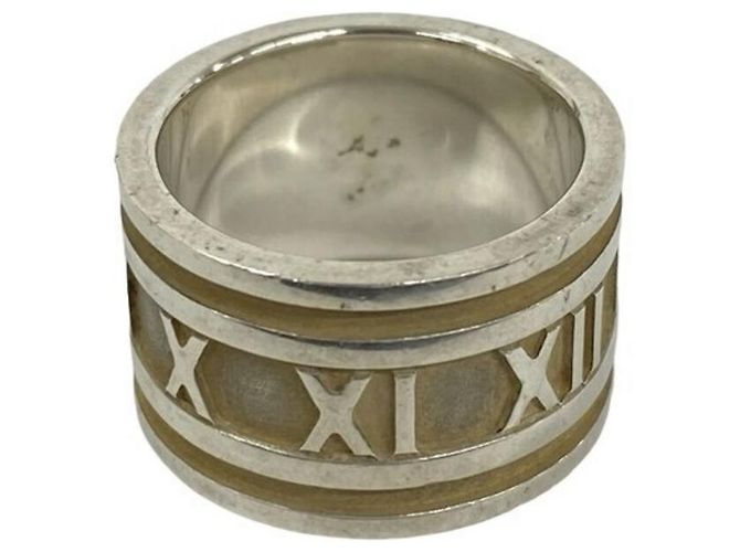Tiffany & Co Anello Atlas largo in argento sterling Tiffany - vista 5