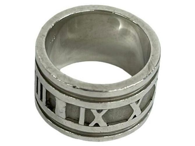 Anillo Atlas ancho Tiffany & Co. Plata - vista 4
