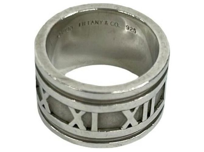 Anillo Atlas ancho Tiffany & Co. Plata - vista 6