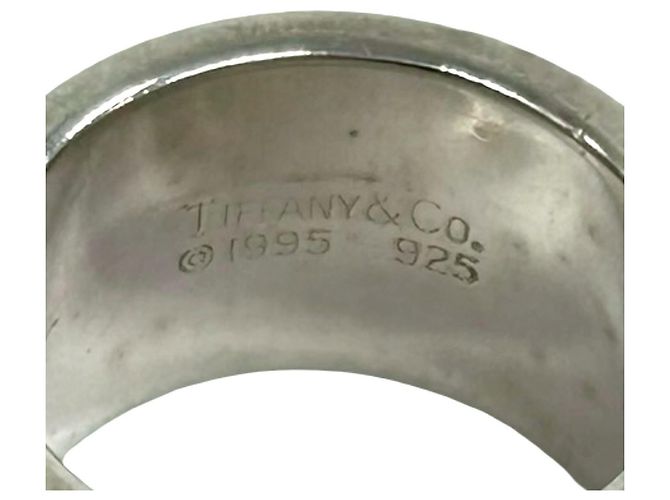 Tiffany & Co Tiffany Wide Atlas Band Ring Silber - Ansicht 3