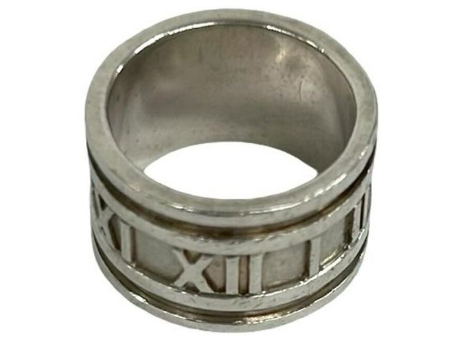 Tiffany & Co Tiffany Wide Atlas Band Ring Silber - Ansicht 4