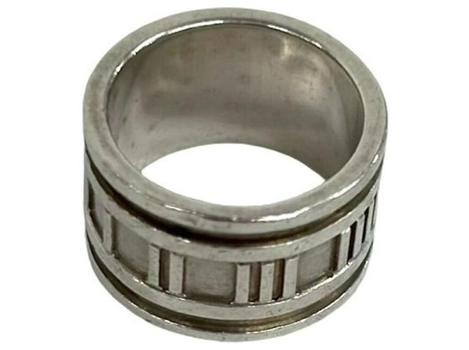 Tiffany & Co Tiffany Wide Atlas Band Ring Silber - Ansicht 5