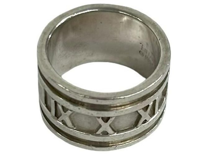 Tiffany & Co Tiffany Wide Atlas Band Ring Silber - Ansicht 6