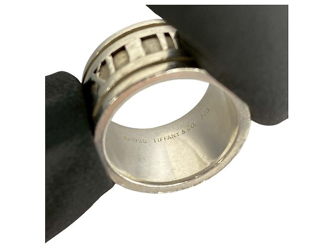 Anello Atlas largo Tiffany & Co. Argento - vista 3