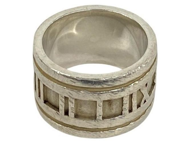 Anello Atlas largo Tiffany & Co. Argento - vista 4