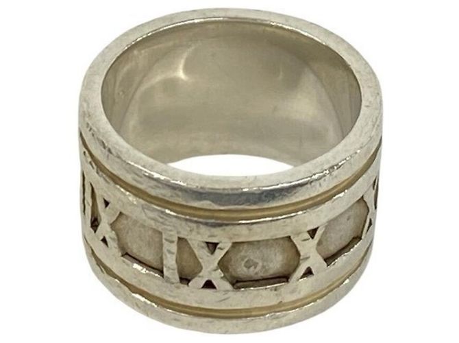 Anello Atlas largo Tiffany & Co. Argento - vista 5