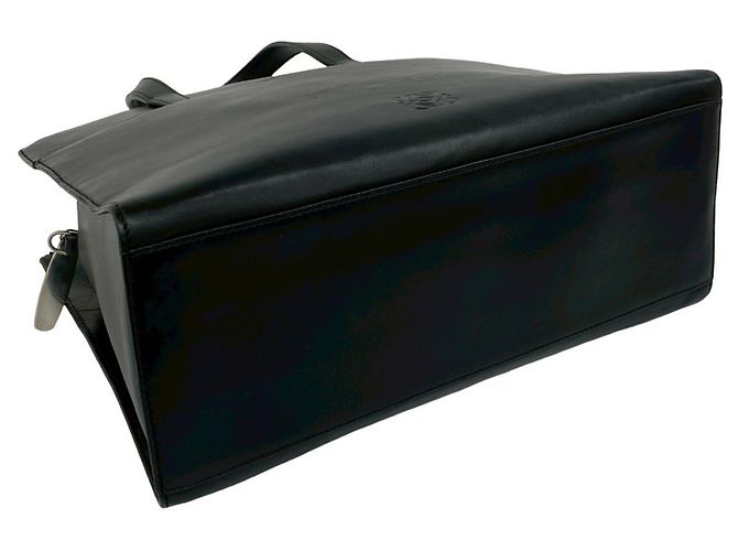 Loewe Anagram Logo Nappa Leder Mini Tote Bag Schwarz - Ansicht 7