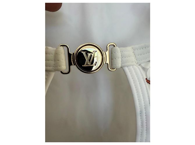 Louis Vuitton Takashi Murakami Cherry Monogram Badeanzug Weiß Rot Monogramm - Ansicht 9