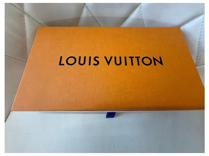Louis Vuitton Pochette Twist Damier Denim Patchwork Borsa a Spalla Rosso Blu D'oro - vista 16