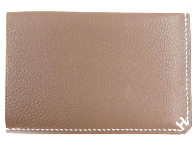 Hermès Hermes Evercolor Card Case Grey - view 3