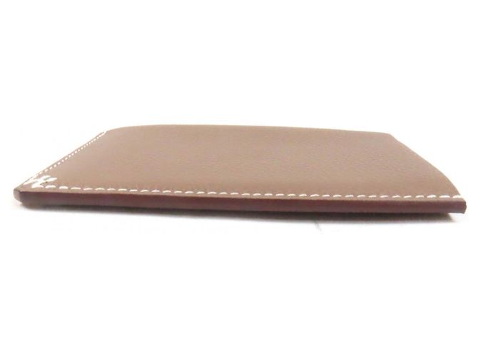 Hermès Hermes Evercolor Card Case Grey - view 5