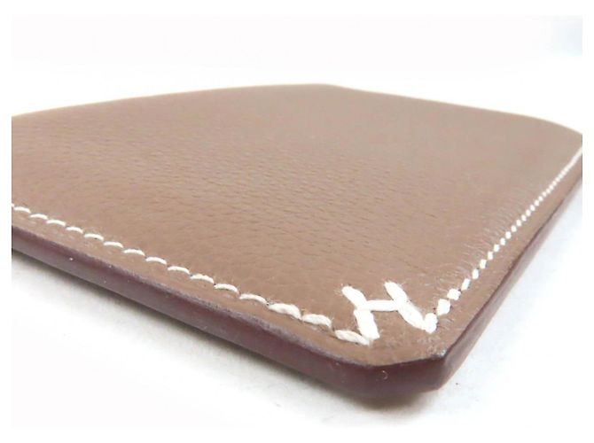 Hermès Hermes Evercolor Card Case Grey - view 6