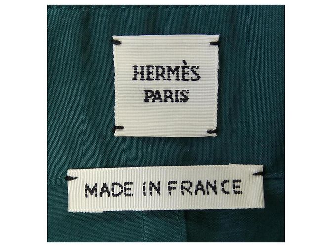 Vestido de Botones Hermès Clicquetis Verde - vista 4