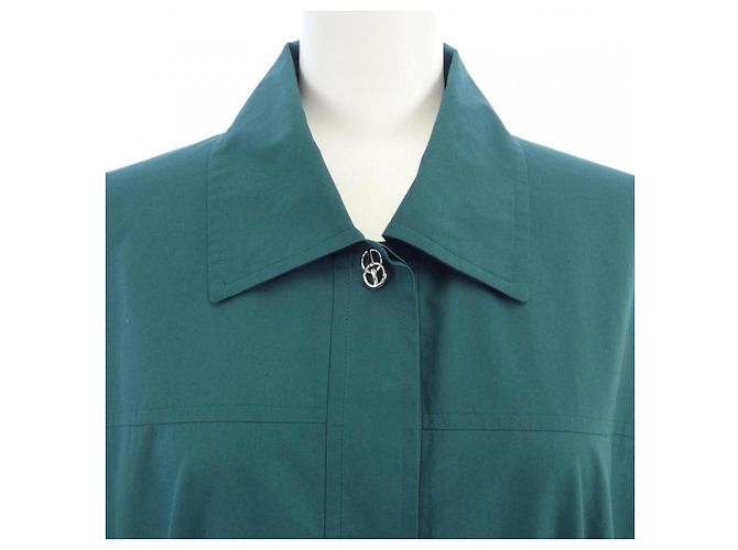 Vestido de Botones Hermès Clicquetis Verde - vista 5