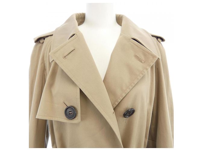 Abrigo Trench Miu Miu MS1581 Beige - vista 5