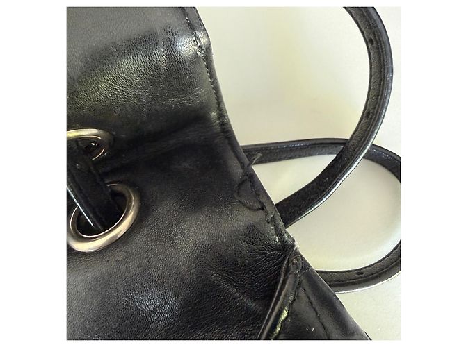 Balenciaga Touch B Borsa a mano in pelle trapuntata nera Nero - vista 12