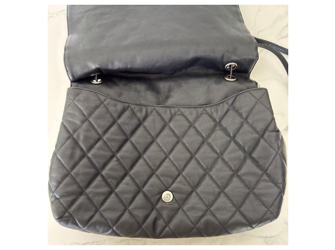 Balenciaga Touch B Borsa a mano in pelle trapuntata nera Nero - vista 5