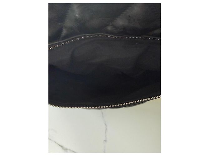 Balenciaga Touch B Borsa a mano in pelle trapuntata nera Nero - vista 6