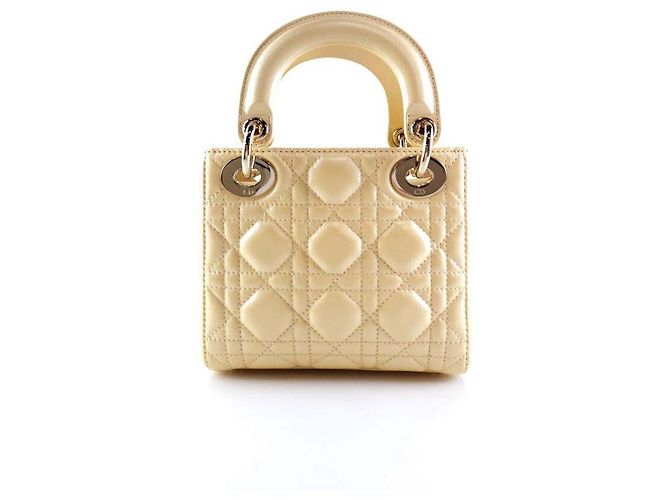 Dior Borsa Tote Cannage Lady Crossbody Arancione - vista 3