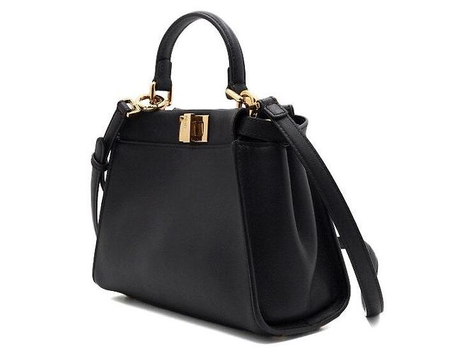 Fendi Mini Tote Bag Peekaboo e Borsa a Tracolla Crossbody - vista 2
