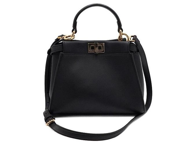 Fendi Mini Tote Bag Peekaboo e Borsa a Tracolla Crossbody - vista 4