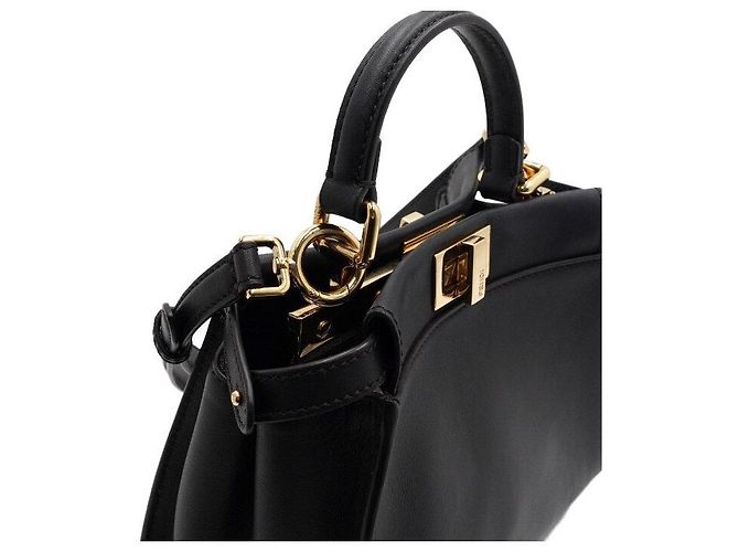Fendi Mini Tote Bag Peekaboo e Borsa a Tracolla Crossbody - vista 9