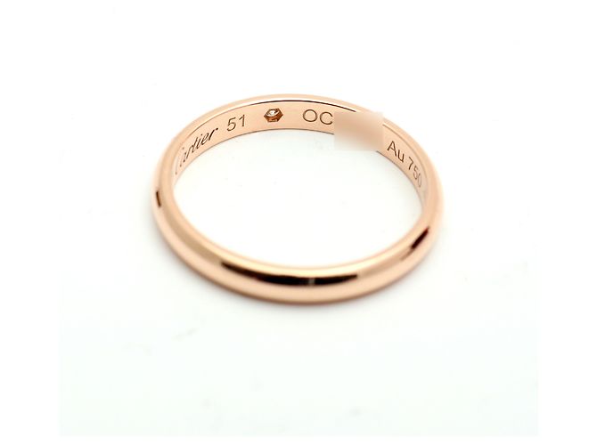 Cartier Fede in diamanti Taglia KS Oro rosa Arancione - vista 6